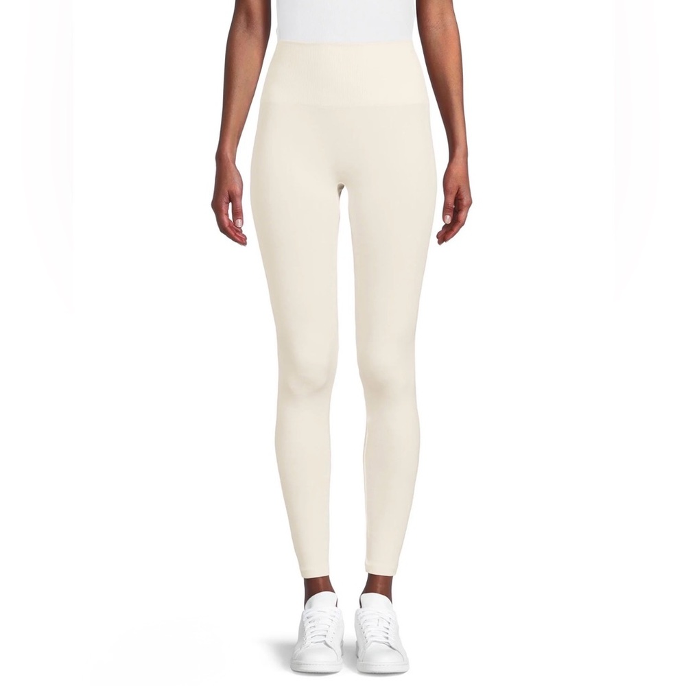Warner's Soft Cream Seamless Leggings